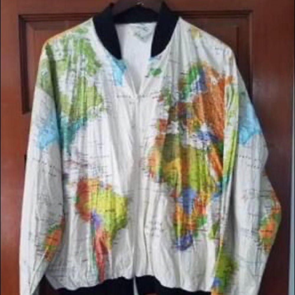 Vintage Rare World Tyvek Jacket 1989